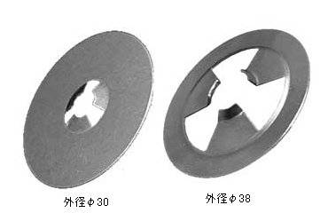 鉄 三ツ爪スピードワッシャー (ネジ用)